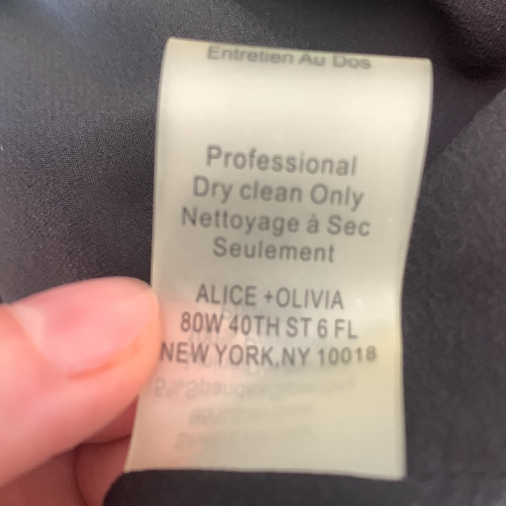 ALICE + OLIVIA Pink Multi Silk Mini Dress Size small - Picture 9 of 9